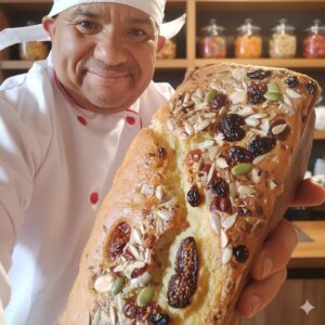 Nuestro Chef y el KEKE de PAJURI Y GRANOS